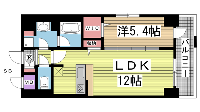 シェリール六甲道 301|神戸市灘区備後町(JR東海道本線(近畿)六甲道駅)のマンション間取 シェリール六甲道 301|神戸市灘区備後町(JR東海道本線(近畿)六甲道駅)のマンション間取