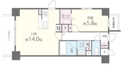 シュロスフォンコウナン 607|神戸市東灘区甲南町(JR東海道本線(近畿)摂津本山駅)のマンション間取 シュロスフォンコウナン 607|神戸市東灘区甲南町(JR東海道本線(近畿)摂津本山駅)のマンション間取
