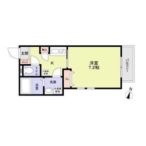 ワコーレヴィアーノ長田大塚町 204|神戸市長田区大塚町(神戸市営地下鉄線長田駅)のアパート間取 ワコーレヴィアーノ長田大塚町 204|神戸市長田区大塚町(神戸市営地下鉄線長田駅)のアパート間取