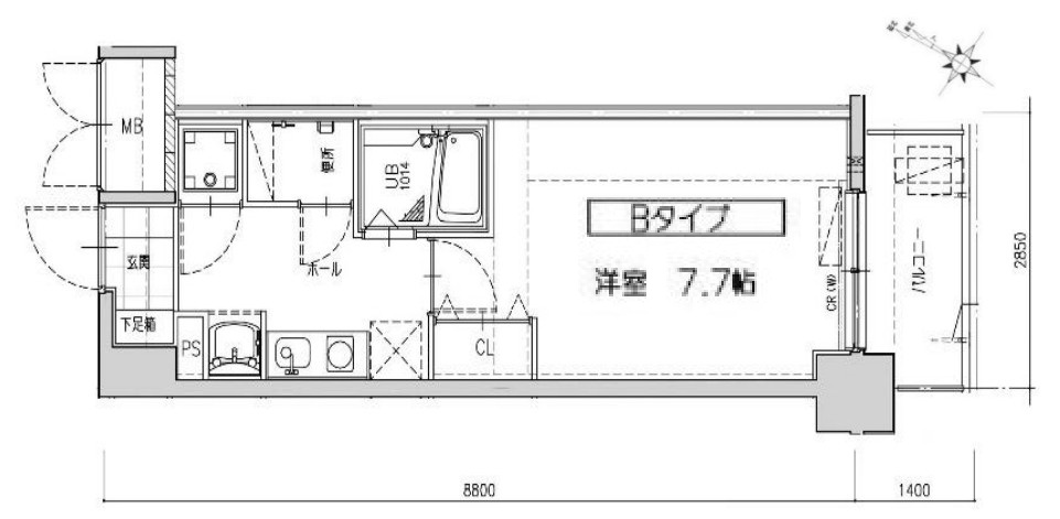 ステーションコート サウス 903|神戸市須磨区大池町(JR山陽本線鷹取駅)のマンション間取 ステーションコート サウス 903|神戸市須磨区大池町(JR山陽本線鷹取駅)のマンション間取