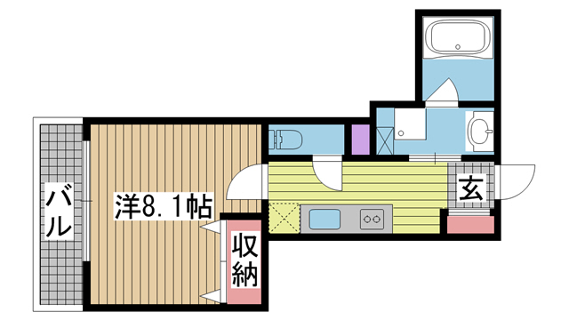 サンビルダー北野ザベース 303|神戸市中央区北野町(JR東海道本線(近畿)三ノ宮駅)のマンション間取 サンビルダー北野ザベース 303|神戸市中央区北野町(JR東海道本線(近畿)三ノ宮駅)のマンション間取