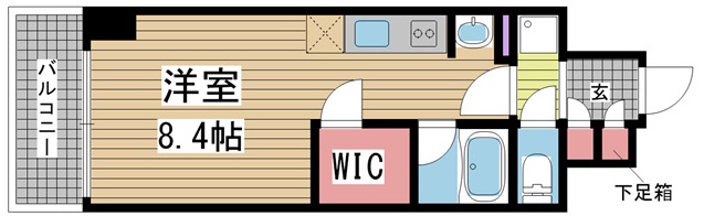 アスヴェル神戸元町海岸通 1104|神戸市中央区海岸通(神戸市営地下鉄海岸線みなと元町駅)のマンション間取 アスヴェル神戸元町海岸通 1104|神戸市中央区海岸通(神戸市営地下鉄海岸線みなと元町駅)のマンション間取