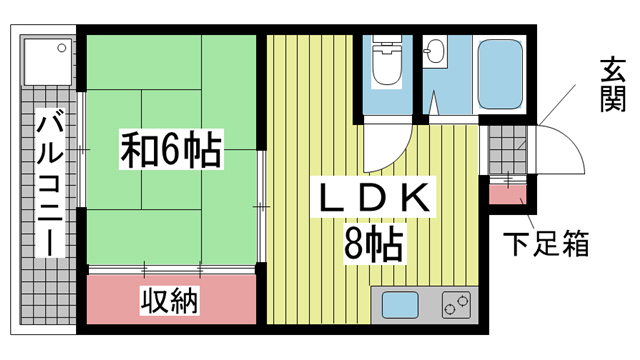 鯉川マンション 502|神戸市中央区下山手通(JR東海道本線(近畿)元町駅)のマンション間取 鯉川マンション 502|神戸市中央区下山手通(JR東海道本線(近畿)元町駅)のマンション間取