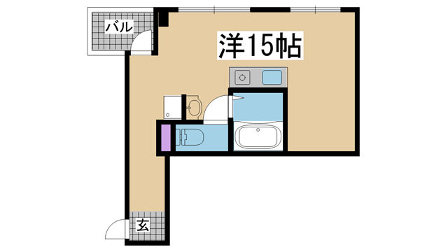 ノベラ御幸通 404|神戸市中央区御幸通(JR東海道本線(近畿)三ノ宮駅)のマンション間取 ノベラ御幸通 404|神戸市中央区御幸通(JR東海道本線(近畿)三ノ宮駅)のマンション間取