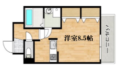 神戸市東灘区北青木の賃貸物件間取画像