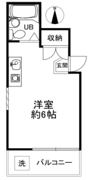 神戸市灘区篠原本町の賃貸物件間取画像