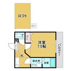 KTIレジデンス魚崎 107|神戸市東灘区魚崎西町(六甲アイランド線魚崎駅)のアパート間取 KTIレジデンス魚崎 107|神戸市東灘区魚崎西町(六甲アイランド線魚崎駅)のアパート間取