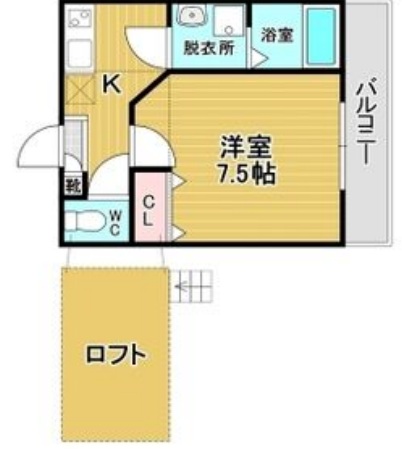 KTIレジデンス魚崎 103|神戸市東灘区魚崎西町(六甲アイランド線魚崎駅)のアパート間取 KTIレジデンス魚崎 103|神戸市東灘区魚崎西町(六甲アイランド線魚崎駅)のアパート間取