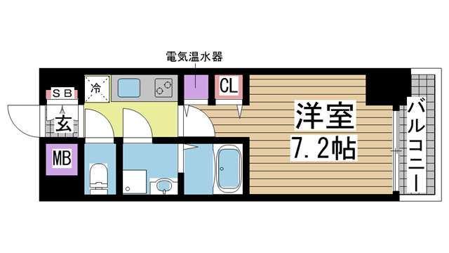 アドバンス三宮シュロス 905|神戸市中央区八雲通(阪急神戸線春日野道駅)のマンション間取 アドバンス三宮シュロス 905|神戸市中央区八雲通(阪急神戸線春日野道駅)のマンション間取