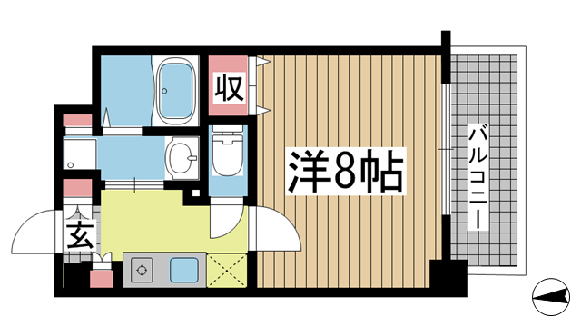 レシェンテ六甲 306|神戸市灘区千旦通(JR東海道本線(近畿)六甲道駅)のマンション間取 レシェンテ六甲 306|神戸市灘区千旦通(JR東海道本線(近畿)六甲道駅)のマンション間取