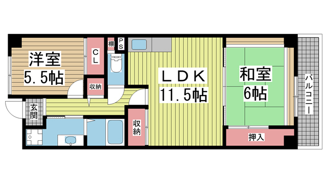 サンヴェール神戸 601|神戸市中央区古湊通(JR東海道本線(近畿)神戸駅)のマンション間取 サンヴェール神戸 601|神戸市中央区古湊通(JR東海道本線(近畿)神戸駅)のマンション間取