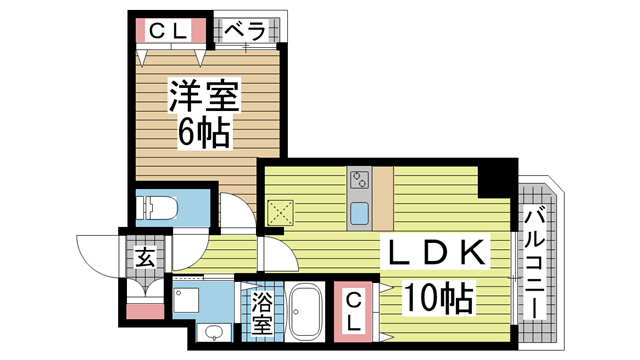プレサンス三宮フラワーロード 302|神戸市中央区浜辺通(JR東海道本線(近畿)三ノ宮駅)のマンション間取 プレサンス三宮フラワーロード 302|神戸市中央区浜辺通(JR東海道本線(近畿)三ノ宮駅)のマンション間取