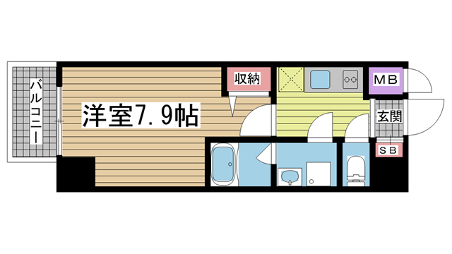 ラナップスクエア湊川公園 502|神戸市兵庫区中道通(神戸市営地下鉄線湊川公園駅)のマンション間取 ラナップスクエア湊川公園 502|神戸市兵庫区中道通(神戸市営地下鉄線湊川公園駅)のマンション間取