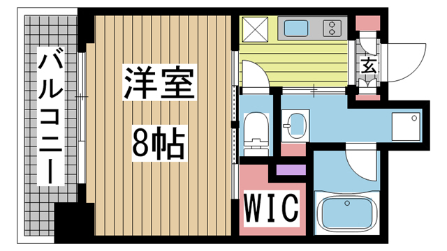 神戸市中央区栄町通の賃貸物件間取画像