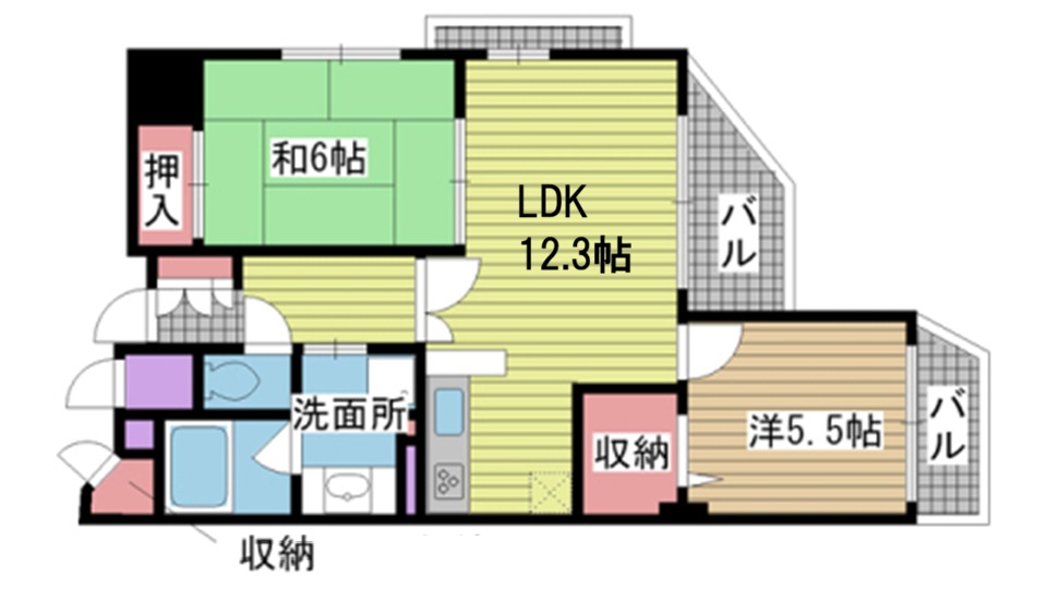 エスリード神戸熊内 802|神戸市中央区熊内町(神戸市営地下鉄線新神戸駅)のマンション間取 エスリード神戸熊内 802|神戸市中央区熊内町(神戸市営地下鉄線新神戸駅)のマンション間取