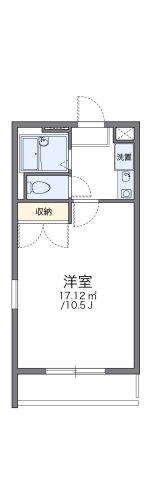 レオパレス源 307|神戸市西区竜が岡(JR山陽本線大久保駅)のマンション間取 レオパレス源 307|神戸市西区竜が岡(JR山陽本線大久保駅)のマンション間取