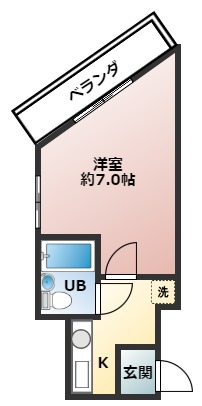 神戸市垂水区舞子台の賃貸物件間取画像