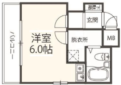 グロスアベニュー 302|神戸市灘区宮山町(JR東海道本線(近畿)六甲道駅)のマンション間取 グロスアベニュー 302|神戸市灘区宮山町(JR東海道本線(近畿)六甲道駅)のマンション間取