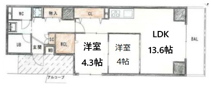 サンクラッソ三ノ宮加納町 603|神戸市中央区加納町(JR東海道本線(近畿)三ノ宮駅)のマンション間取 サンクラッソ三ノ宮加納町 603|神戸市中央区加納町(JR東海道本線(近畿)三ノ宮駅)のマンション間取