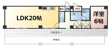 朝日プラザ新神戸 903|神戸市中央区生田町(JR東海道本線(近畿)三ノ宮駅)のマンション間取 朝日プラザ新神戸 903|神戸市中央区生田町(JR東海道本線(近畿)三ノ宮駅)のマンション間取