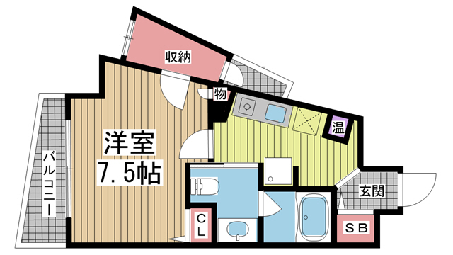 グルーブ神戸ハーバーアリーナ 201|神戸市中央区相生町(JR東海道本線(近畿)神戸駅)のマンション間取 グルーブ神戸ハーバーアリーナ 201|神戸市中央区相生町(JR東海道本線(近畿)神戸駅)のマンション間取