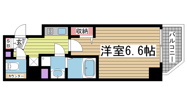 プレサンス神戸元町ミューズ 701|神戸市中央区海岸通(JR東海道本線(近畿)元町駅)のマンション間取 プレサンス神戸元町ミューズ 701|神戸市中央区海岸通(JR東海道本線(近畿)元町駅)のマンション間取