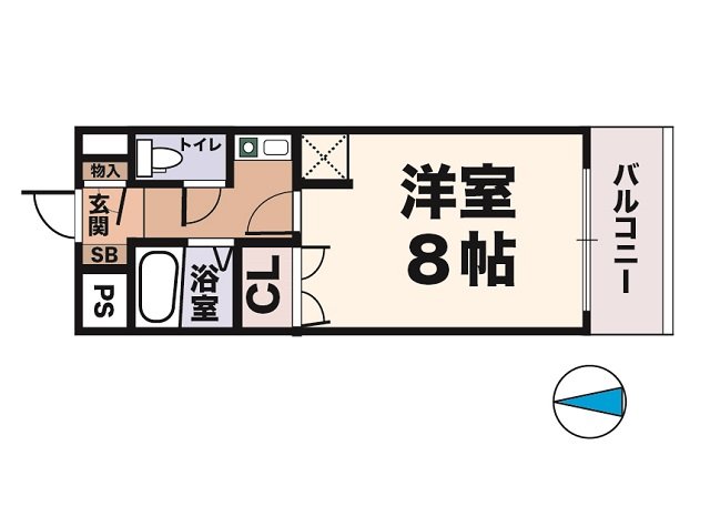 神戸市西区大津和の賃貸物件間取画像