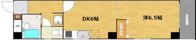 神戸市灘区徳井町の賃貸物件間取画像