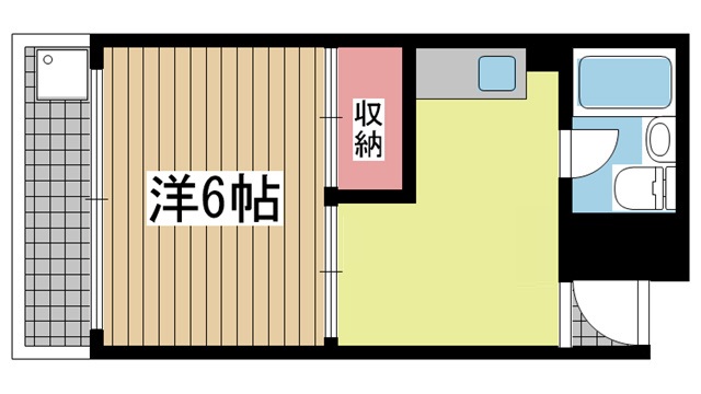 カーサリッチ 205|神戸市中央区若菜通(JR東海道本線(近畿)三ノ宮駅)のマンション間取 カーサリッチ 205|神戸市中央区若菜通(JR東海道本線(近畿)三ノ宮駅)のマンション間取