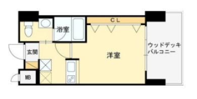 W.O.B.ROKKOHMICHI 601|神戸市灘区友田町(JR東海道本線(近畿)六甲道駅)のマンション間取 W.O.B.ROKKOHMICHI 601|神戸市灘区友田町(JR東海道本線(近畿)六甲道駅)のマンション間取