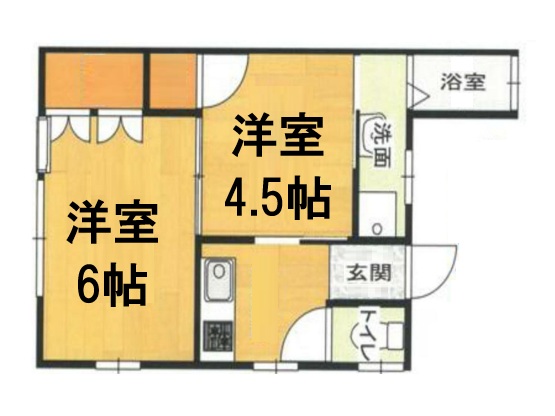 益本ビル 2F|神戸市中央区熊内町(山陽新幹線新神戸駅)のマンション間取 益本ビル 2F|神戸市中央区熊内町(山陽新幹線新神戸駅)のマンション間取