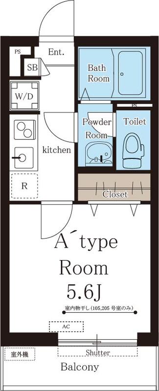 リブリ・リヴェール御影 305|神戸市東灘区御影本町(阪神本線御影駅)のマンション間取 リブリ・リヴェール御影 305|神戸市東灘区御影本町(阪神本線御影駅)のマンション間取