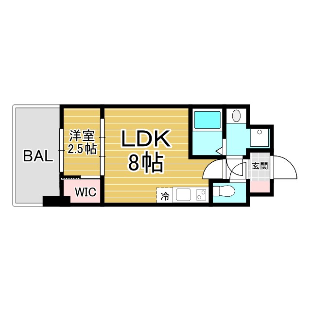 セレニテ元町アリエ 504|神戸市中央区北長狭通(JR東海道本線(近畿)元町駅)のマンション間取 セレニテ元町アリエ 504|神戸市中央区北長狭通(JR東海道本線(近畿)元町駅)のマンション間取