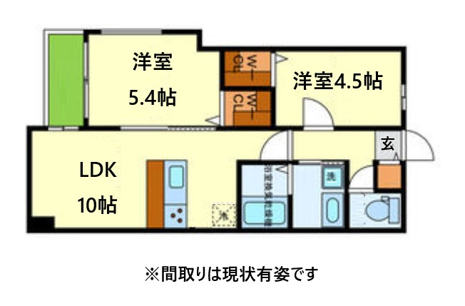 ベネフィス芦屋 103|神戸市東灘区深江北町(阪神本線芦屋駅)のマンション間取 ベネフィス芦屋 103|神戸市東灘区深江北町(阪神本線芦屋駅)のマンション間取