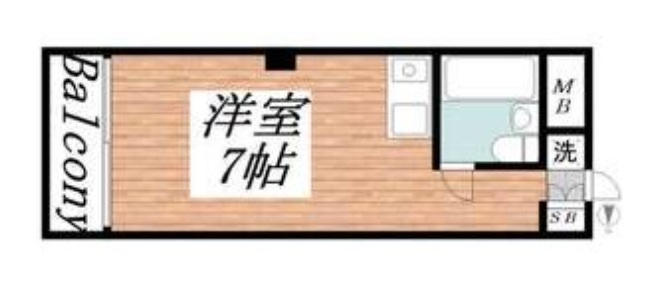 ラ・レジダンス・ド・エリール 511|神戸市中央区雲井通(JR東海道本線(近畿)三ノ宮駅)のマンション間取 ラ・レジダンス・ド・エリール 511|神戸市中央区雲井通(JR東海道本線(近畿)三ノ宮駅)のマンション間取