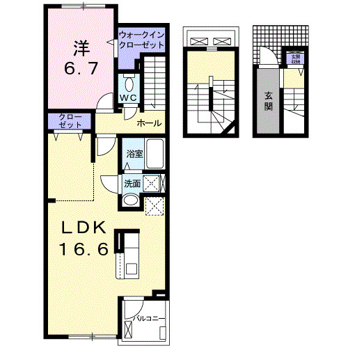 ネバーランドⅢ B 303|加古川市尾上町池田(山陽電鉄線尾上の松駅)のアパート間取 ネバーランドⅢ B 303|加古川市尾上町池田(山陽電鉄線尾上の松駅)のアパート間取