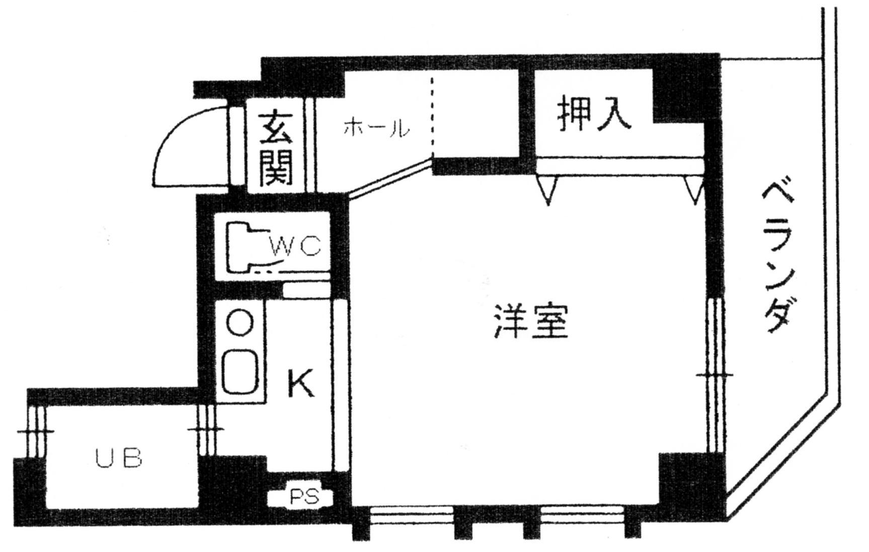神戸市東灘区田中町の賃貸物件間取画像
