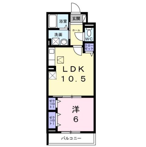 神崎町アパート 102|尼崎市神崎町(阪急神戸線園田駅)のアパート間取 神崎町アパート 102|尼崎市神崎町(阪急神戸線園田駅)のアパート間取