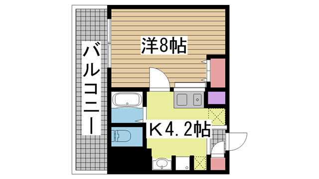 神戸市須磨区北町の賃貸物件間取画像