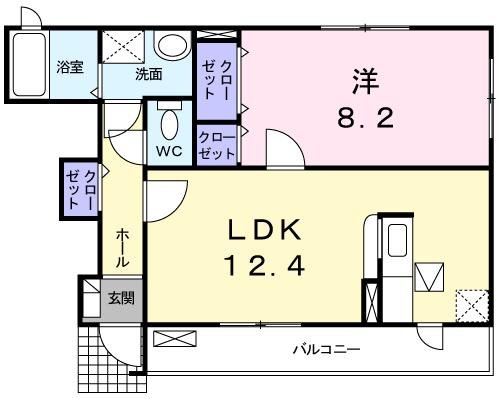 フリーデンハオス 参番館 102|神戸市垂水区下畑町(JR山陽本線須磨駅)のアパート間取 フリーデンハオス 参番館 102|神戸市垂水区下畑町(JR山陽本線須磨駅)のアパート間取