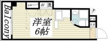 神戸市長田区大橋町の賃貸物件間取画像