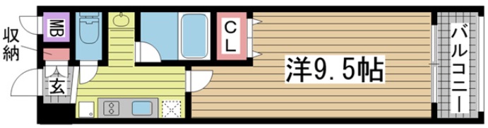 レン元町駅前 403|神戸市中央区北長狭通(JR東海道本線(近畿)元町駅)のマンション間取 レン元町駅前 403|神戸市中央区北長狭通(JR東海道本線(近畿)元町駅)のマンション間取