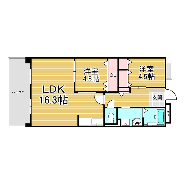 大倉山高層住宅 503|神戸市中央区下山手通(神戸市営地下鉄線大倉山駅)のマンション間取 大倉山高層住宅 503|神戸市中央区下山手通(神戸市営地下鉄線大倉山駅)のマンション間取