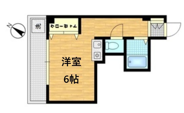神戸市灘区篠原中町の賃貸物件間取画像