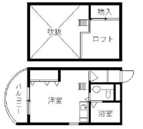 神戸市灘区篠原南町の賃貸物件間取画像