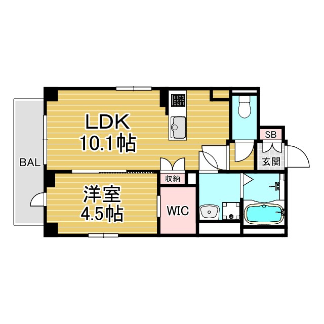 SD Marina Bay KOBE 4F|神戸市中央区古湊通(JR東海道本線(近畿)神戸駅)のマンション間取 SD Marina Bay KOBE 4F|神戸市中央区古湊通(JR東海道本線(近畿)神戸駅)のマンション間取