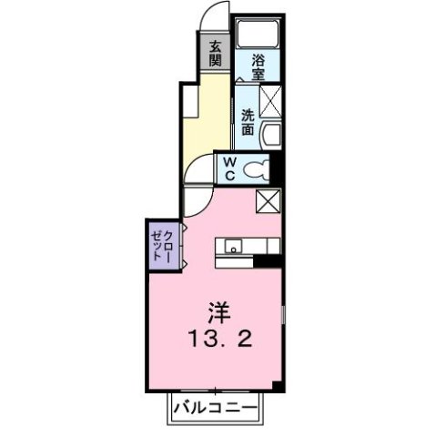 明石市大久保町大窪の賃貸物件間取画像
