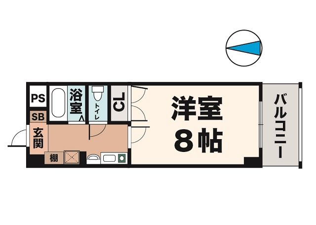 アークコート宮の前 202|神戸市西区池上(神戸市営地下鉄線伊川谷駅)のマンション間取 アークコート宮の前 202|神戸市西区池上(神戸市営地下鉄線伊川谷駅)のマンション間取