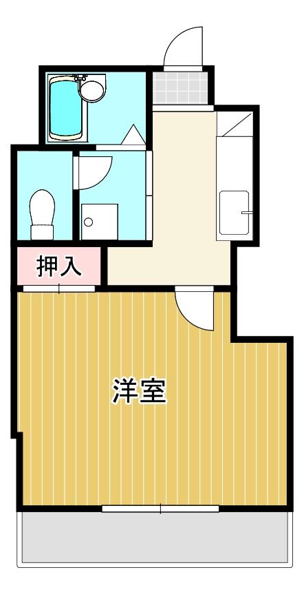 西宮市高松町の賃貸物件間取画像