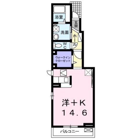 神戸市須磨区離宮前町の賃貸物件間取画像